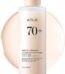 Anua Rice 70 Glow Milky Toner, Glass & Dewy Skin, Hydrating & Barrier Care